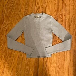 Long Sleeve Garage Size XS Top Sweater Sky Blue